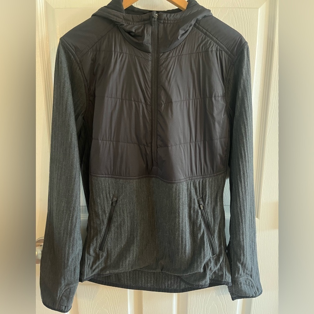 Men's Icebreaker MerinoLOFT™ Descender Hybrid Long Sleeve Half Zip Hood Jacket